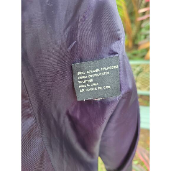 Miss Sixty Jacket Thigh Length Size Small Black - Picture 3 of 6